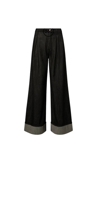 WeWoreWhat Pleated Wide Leg Jeans – Size 30 – NWT