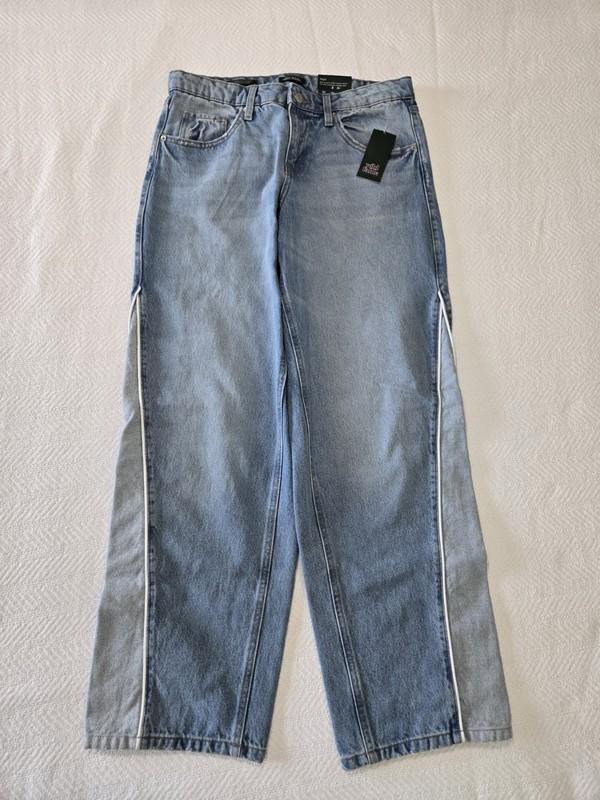 Wild Fable Mid Rise 90s Relaxed Straight Medium Wash Denim Jeans Womens Size 6
