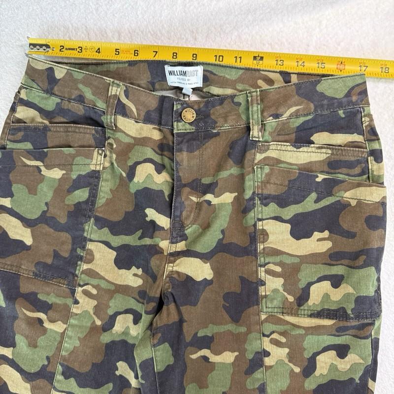 William Rast Jeans Girls 34x29 Camouflage Camo Combat Pockets Cotton Stretch