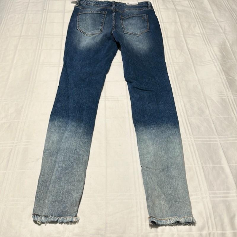 William Rast Women's Mystic Indi Distressed Perfect Skinny Jeans Size 26