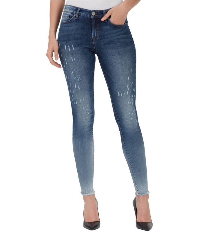 William Rast Women's Mystic Indi Distressed Perfect Skinny Jeans Size 26