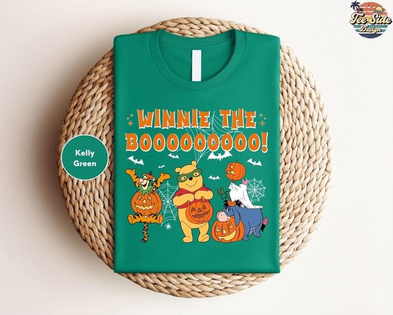 Winnie The Boo Shirt Disney Halloween Tee The Pooh Halloween Pumpkin T-Shirt