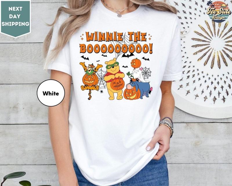 Winnie the Boo Shirt Disney Halloween Tee The Pooh Halloween Pumpkin T-Shirt