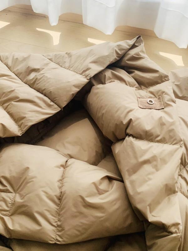 Winter Womens Hooded Thicken Mid Long Down Jacket Coats Warm Over Knee Overcoats