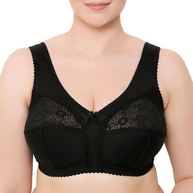 WIRELESS PLUS SIZE BRA MINIMIZER WIDE STRAPS UNLINED FULL COVERAGE 36-52CDEFGHI