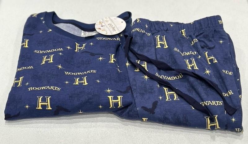 Wizarding World Women's Harry Potter 2-Piece Lounge Set Blue Size L