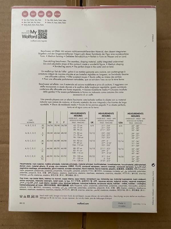 Wolford Swim Forming Swimbody (Brand New)