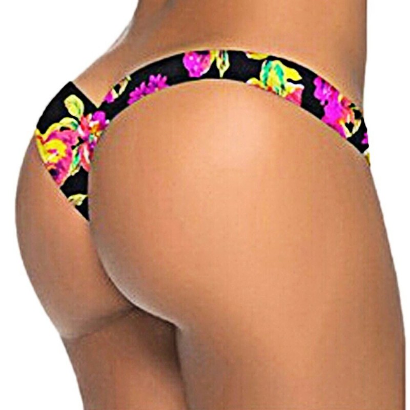 Women Brazilian Bikini Bottom Thong Bathing Beach Swimsuit Swimwear
