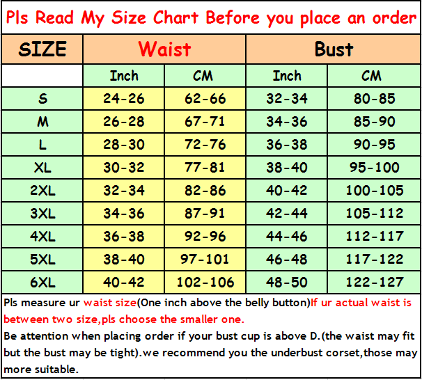 Women Bustier Black Steampunk Corset Waist Trainer Cincher Gothic Set Plus Size