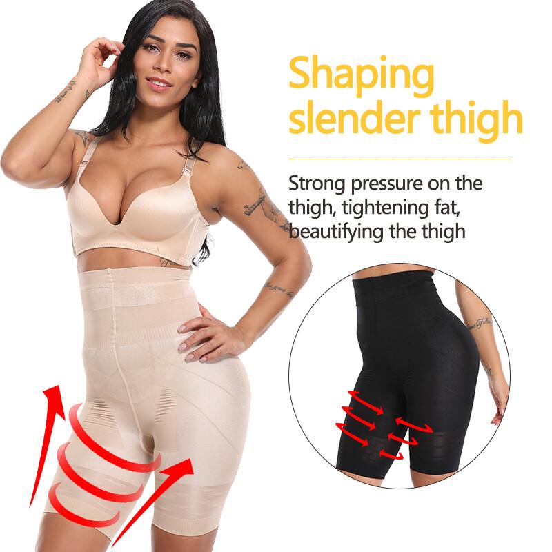 Women Compression High Waist Shorts Tummy Slim Body Shaper Girdle Panties Briefs