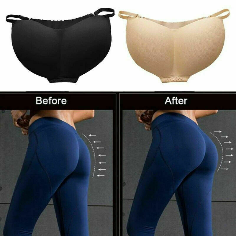 Women Fake But Big Butt Padded Buttocks Pads Enhancer Body Shaper Girdle Panties