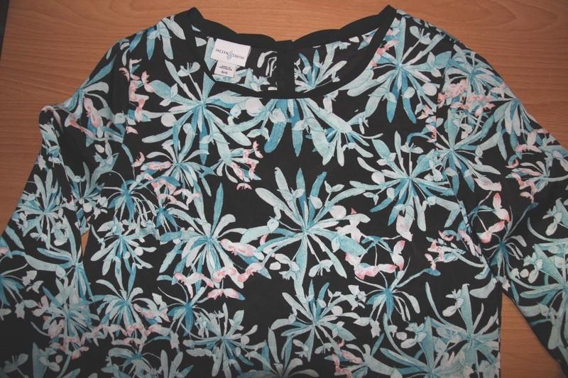 Women Floral Top Blouse Jaclyn Smith New S/Small M/Medium L/Large XL XXL NWT