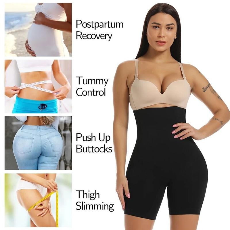 Women High Waist Shaper Shorts Pants Belly Control Body Shapewear Abdomen Girdle