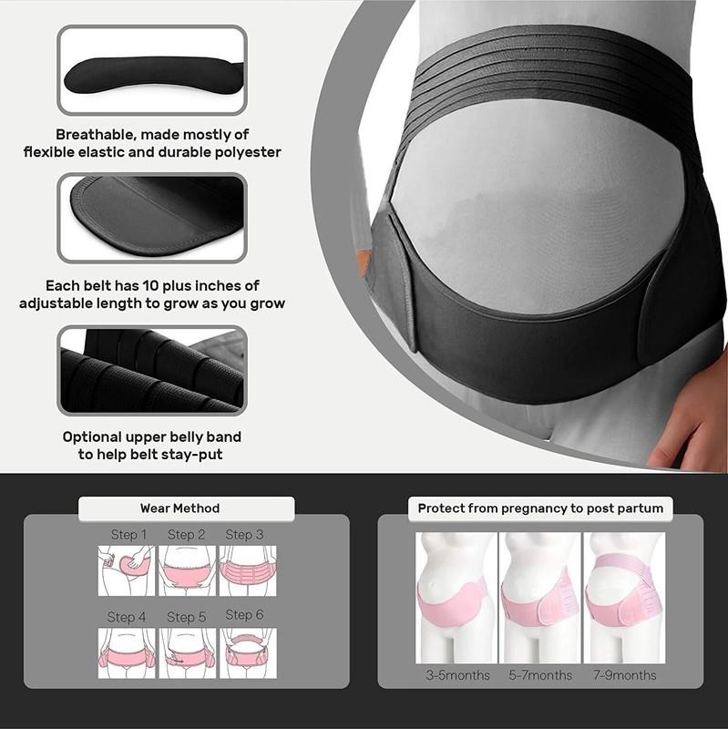Women Maternity Belt Abdomen Belly Tummy Brace Pregnancy Support Maternity Band