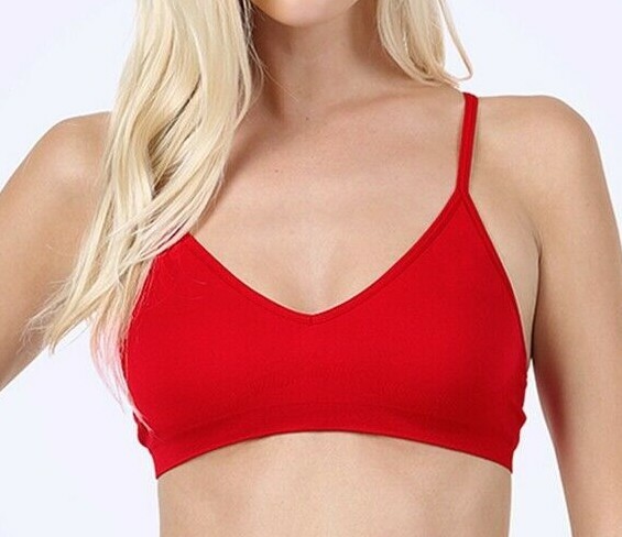 Women Removable Padded Bralette Seamless CLASSIC Adjustable straps