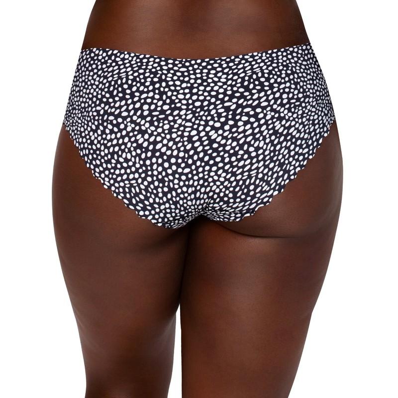 Women's 3 Pack High Waist Stretchy Briefs Polka Dots Leopard Print : XXL