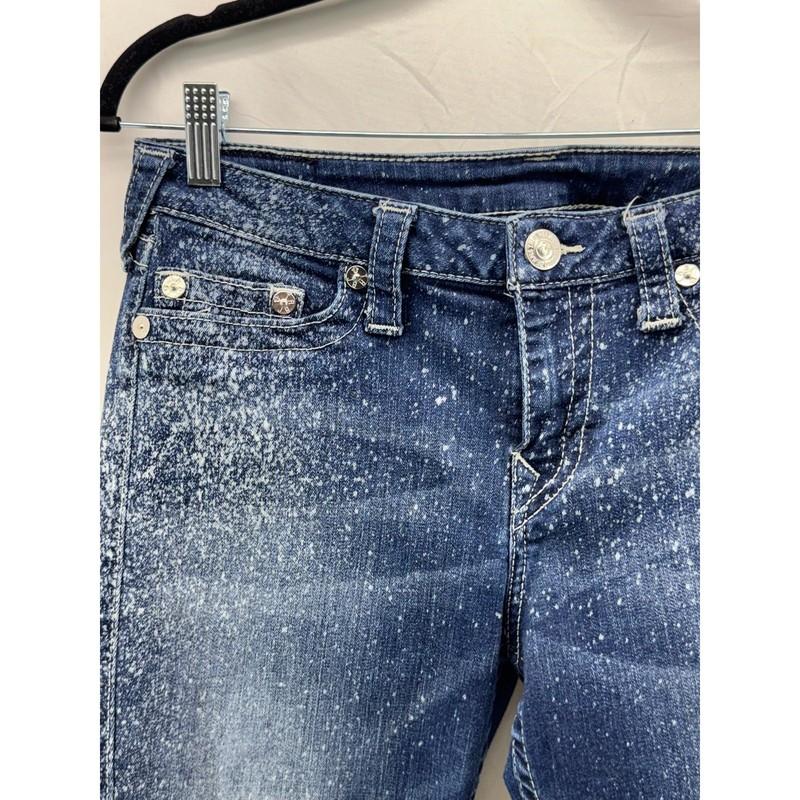 Women’s 31 Skinny True Religion Bleached Wash Jeans