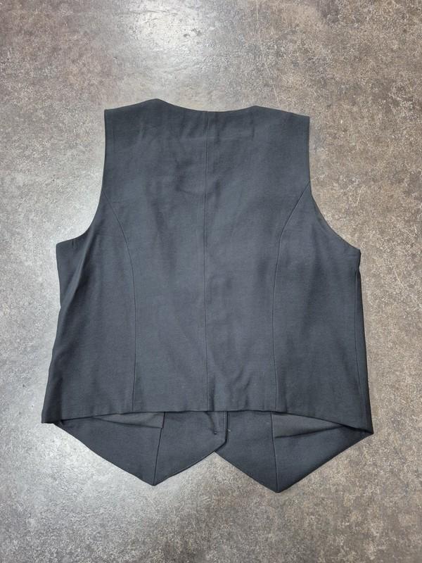Women’s A New Day Tailored Layering Button Down Vest Black