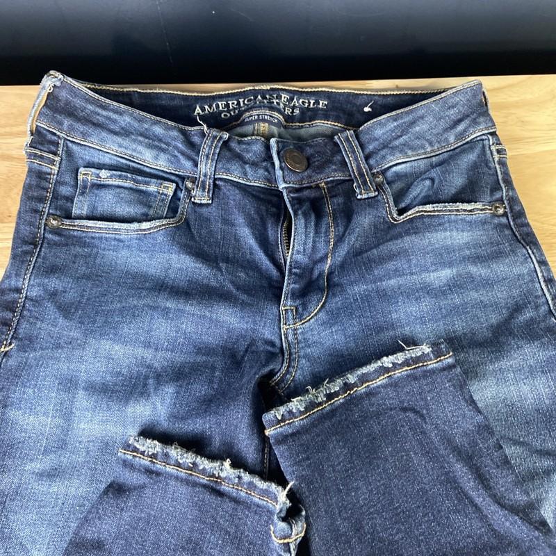 Women’s American Eagle Skinny Jeans Size 2 Short Super Stretch