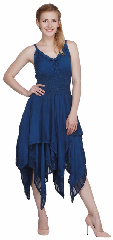 Women's Asymmetrical High Low Summer Fit & Flare Party Dress Pack Of 10 Pcs MIX