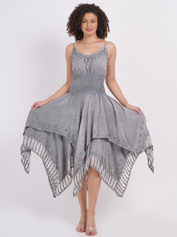 Women's Asymmetrical High Low Summer Fit & Flare Party Dress Pack Of 10 Pcs MIX