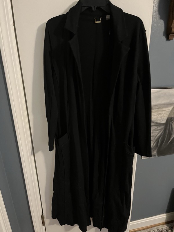 Women’s Black Cotton Coat