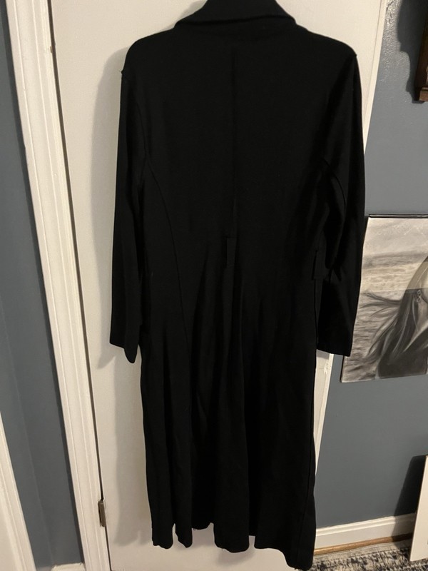 Women’s Black Cotton Coat