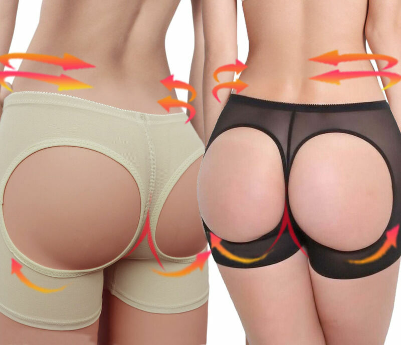 Women's Body Shaper Briefs Butt Lifter Panty Booty Enhancer Hip Push Up Booster
