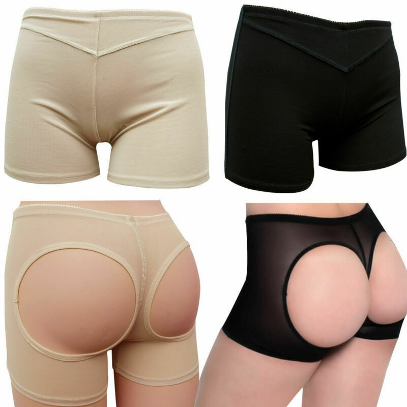 Women's Body Shaper Briefs Butt Lifter Panty Booty Enhancer Hip Push Up Booster