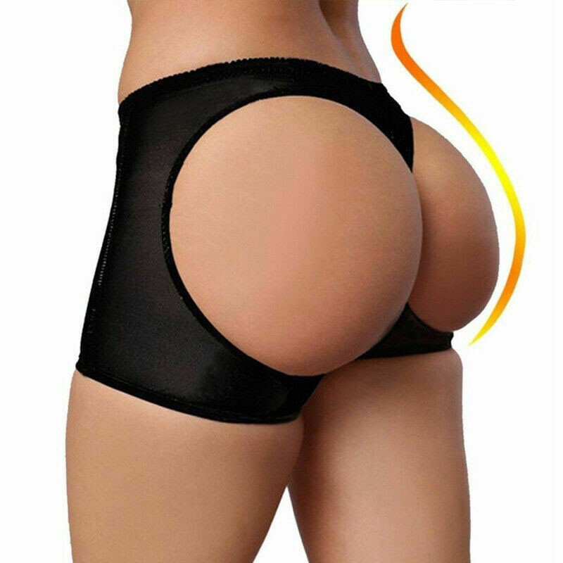 Women's Body Shaper Briefs Butt Lifter Panty Booty Enhancer Hip Push Up Booster
