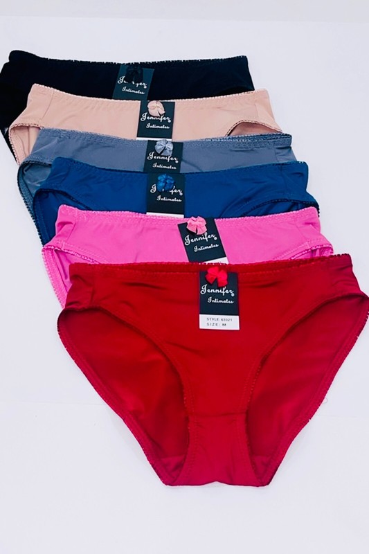 Women's Briefs 3/6/12 Bikini High Cut Panties Undies Satin Silky Cool Lot 63021