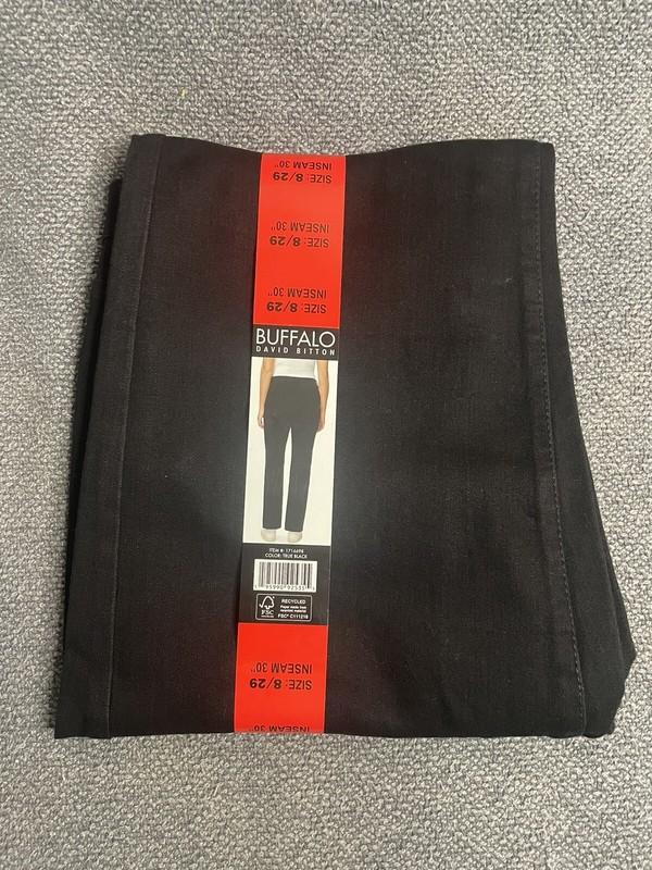 Women's Buffalo High-Rise Straight Leg Stretch Denim Jeans