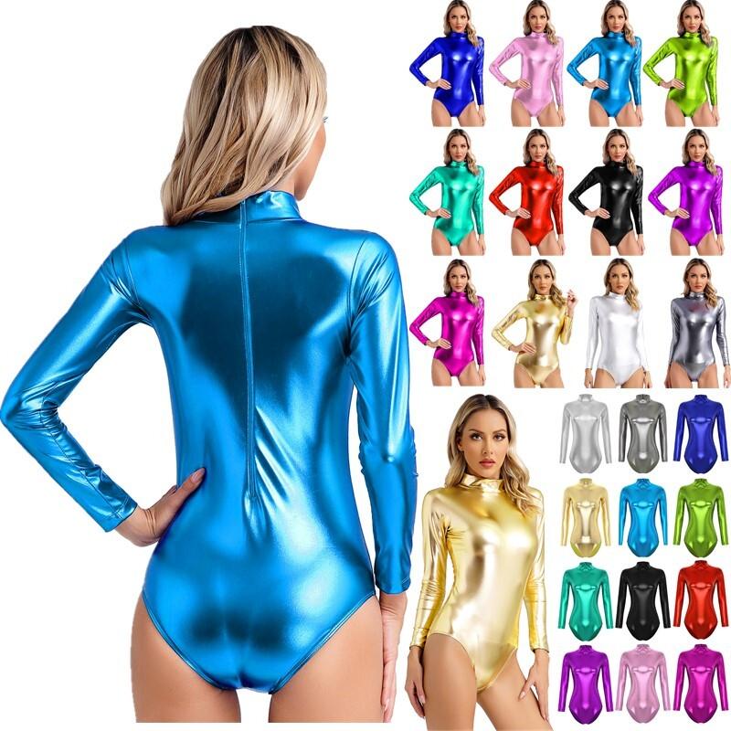 Women's Catsuit Cami Bodysuit Sexy Rompers Show Jumpsuit Fashion Leotards Yoga