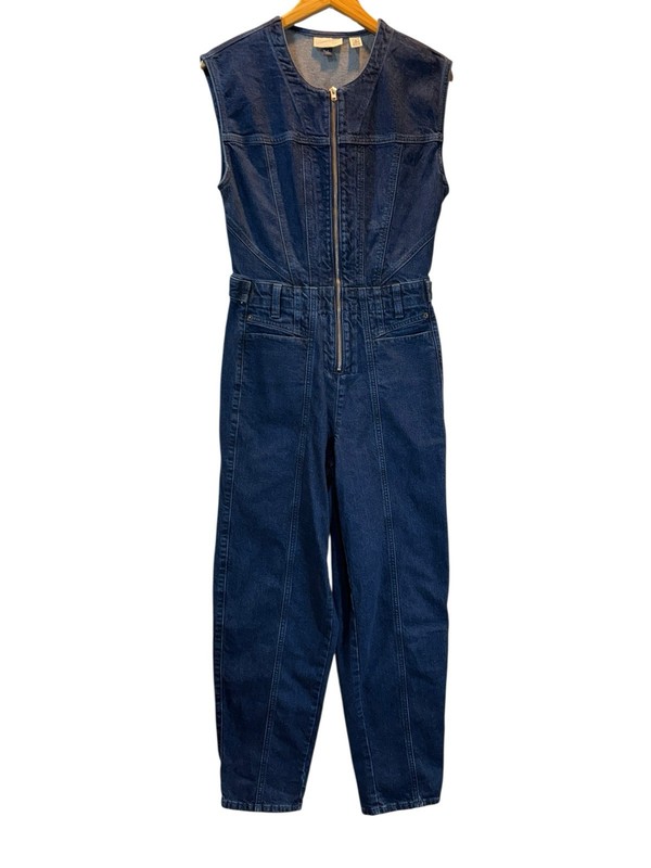 Women's Denim Jumpsuit - Universal Thread Size 2