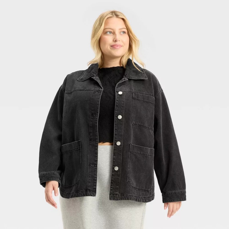 Women's Denim Shacket - Future Collective