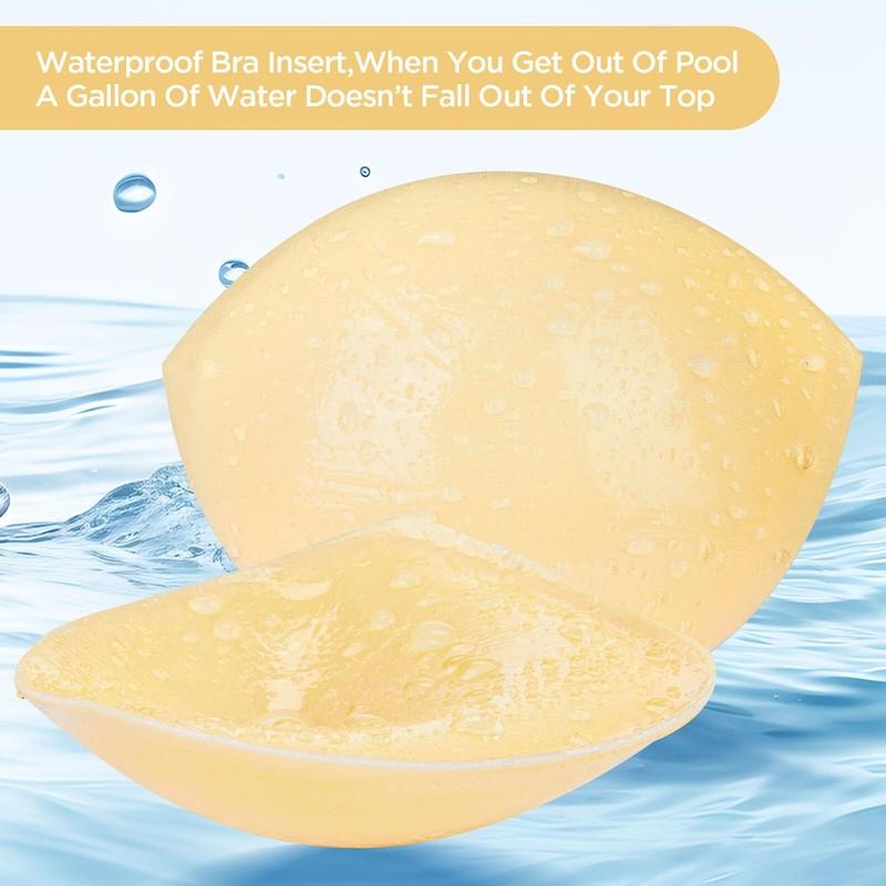 Women's Double-Sided Sticky Bra Cups Waterproof Adhesive Breast Enhancers