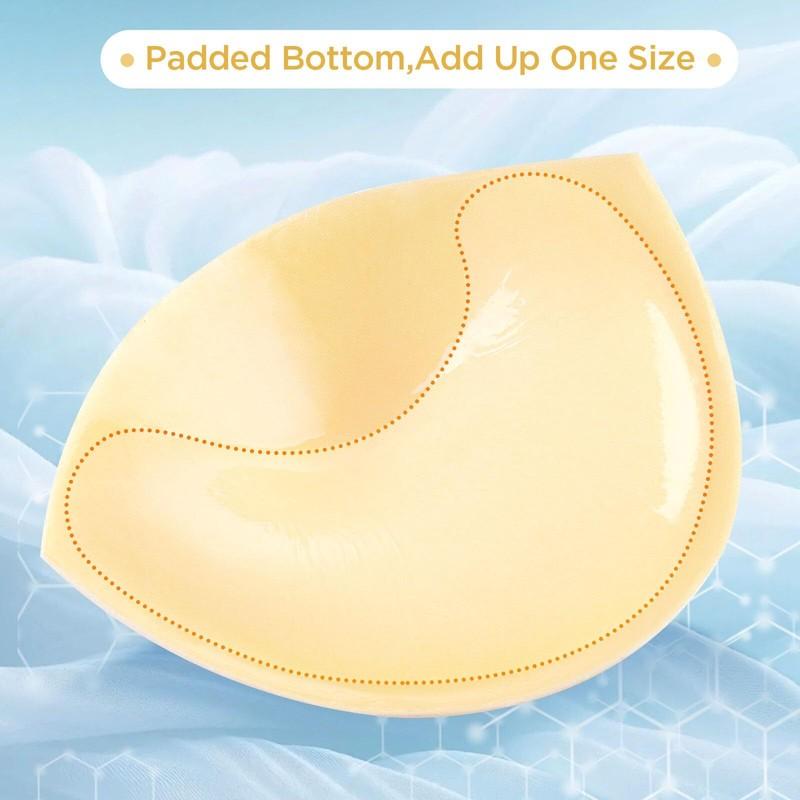 Women's Double-Sided Sticky Bra Cups Waterproof Adhesive Breast Enhancers