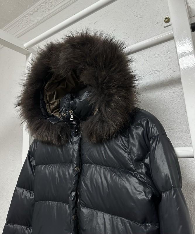 Women’s Duvetica Down Jacket L Size 40 Full Zip With Fur