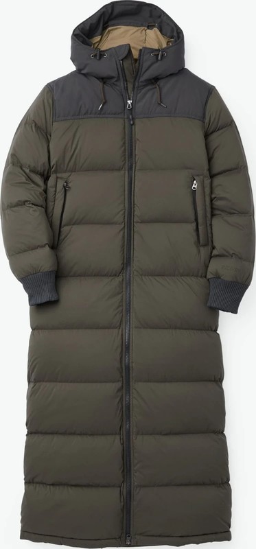 Women's Filson Featherweight Down Long Parka 20171080 Orca Gray Goose 700 CC