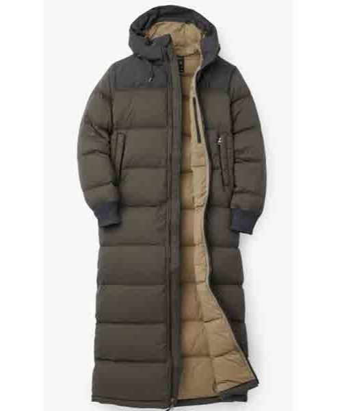 Women's Filson Featherweight Down Long Parka 20171080 Orca Gray Goose 700 CC
