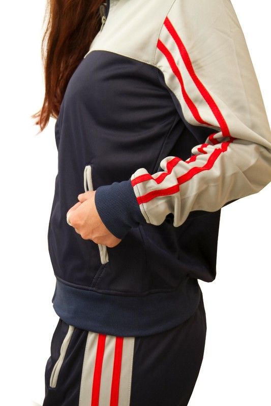 Women's Gladys 2-Piece Tracksuit Full Jogging Suit Track Jacket & Track Pants