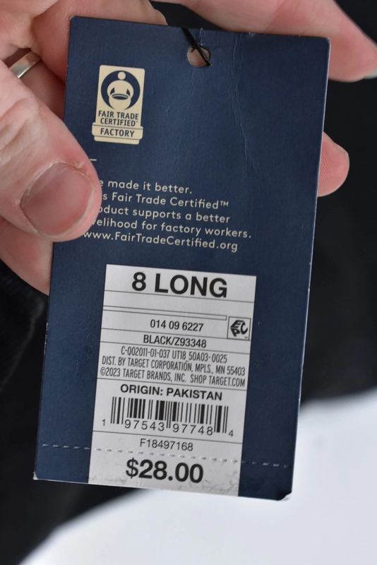 Women's High-Rise Flare Jeans - Universal Thread™ Black Wash 8 Long