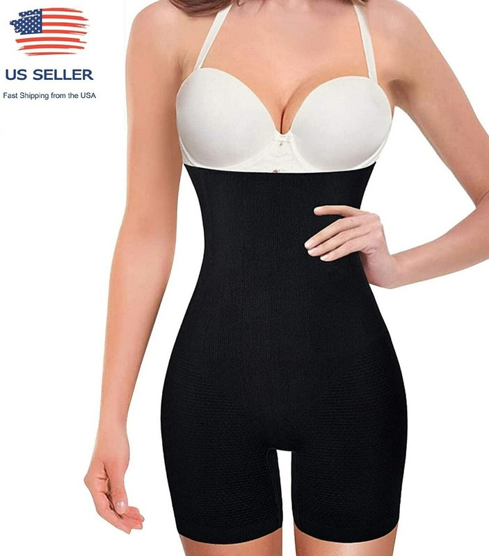 Women's High Waist Shapewear Tummy Control Butt Lift Shorts Thigh Slimmer Fajas