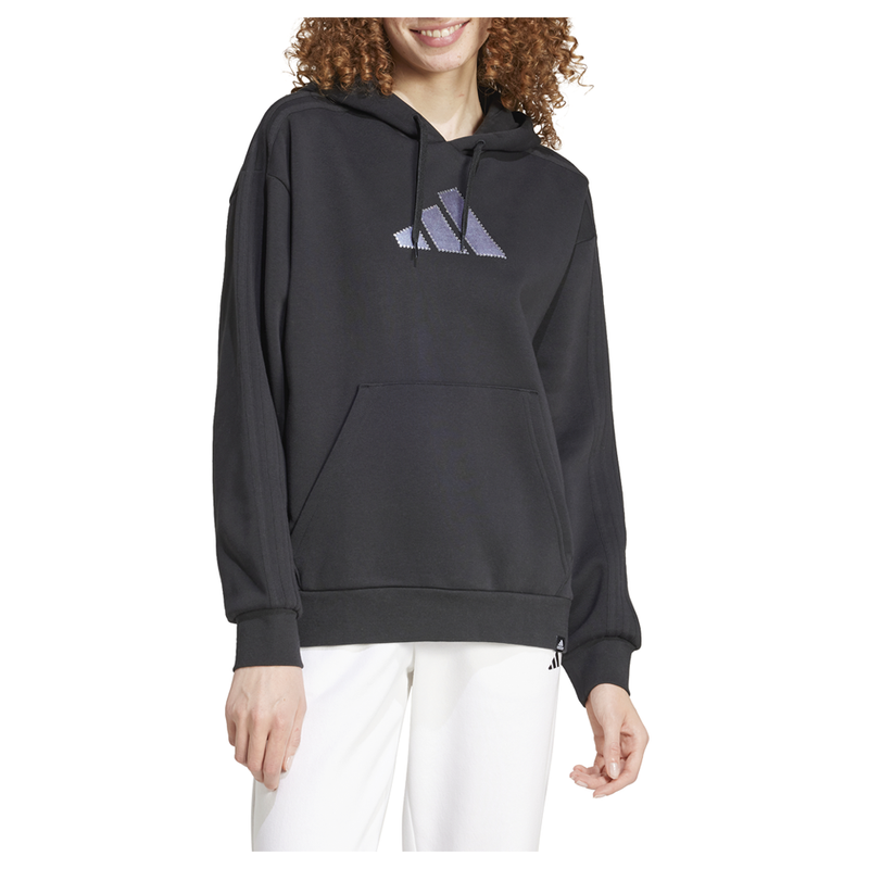 Women’s large Oversized Adidas Hoodie - Black