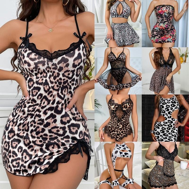 Women's Lingerie Dress Nightgown Sexy Lace Sleepwear Chemise Babydoll Sleepshirt