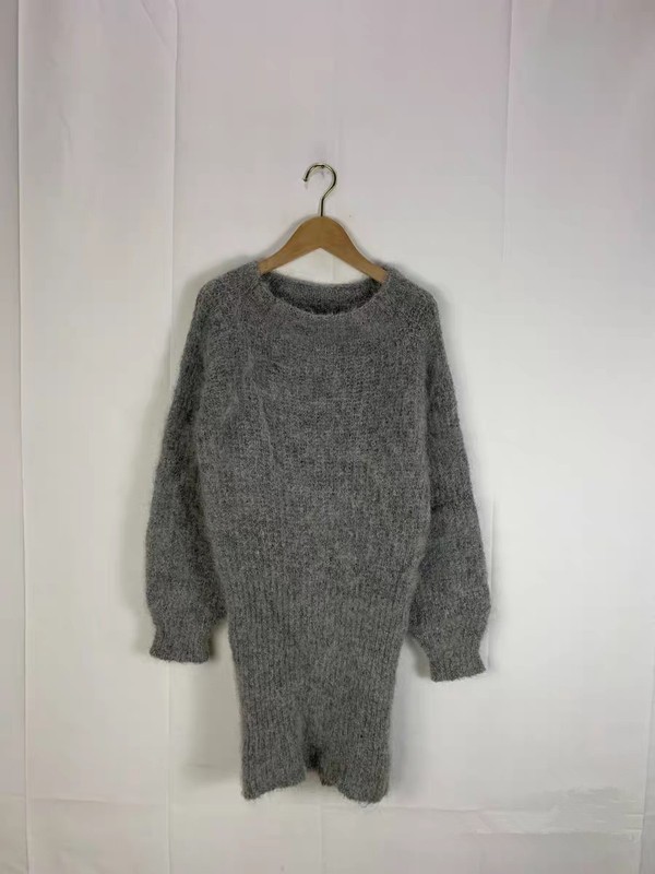 Women's Mohair Blended Pullover Fluffy Fuzzy Turtleneck Jumper Soft Sweater