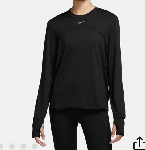 Women's Nike Dri-Fit Swift Element UV Crew Neck Shirt Size XXL Running New