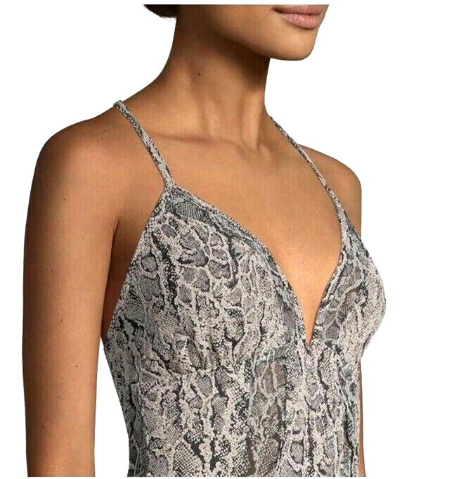 WOMEN'S ONE PIECE ANIMAL PRINT SWIMSUIT By Time And Tru A3