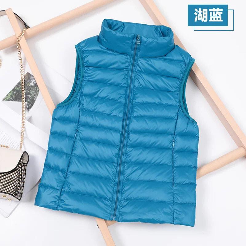 Women's Packable Puffer Vest SIZE & COLOR VARIETY Duck Down Jack Free Shipping