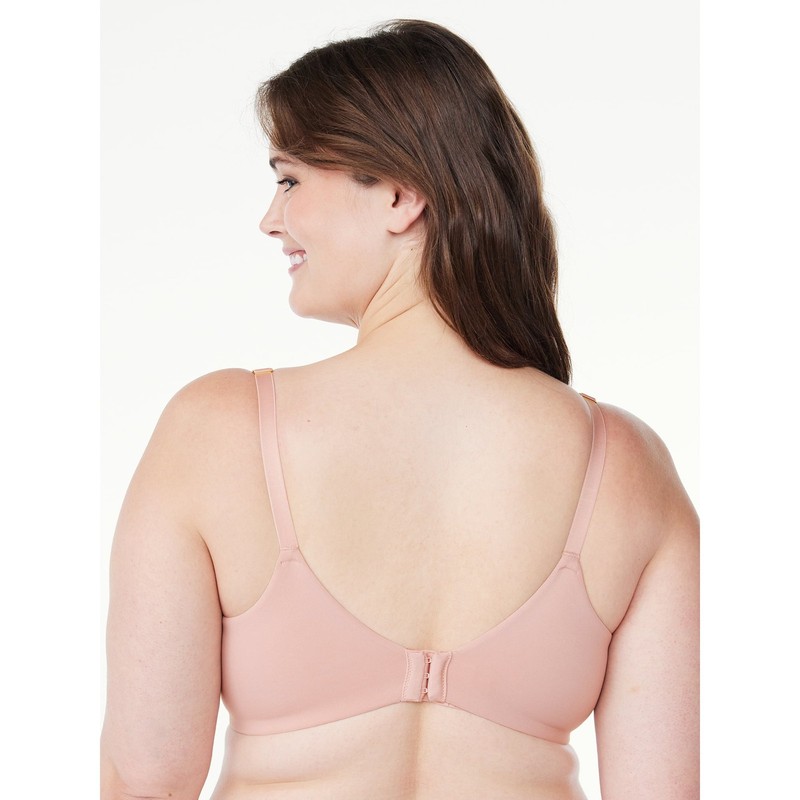 Women's Padded Moderate Underwire Smooth Push Up Bra